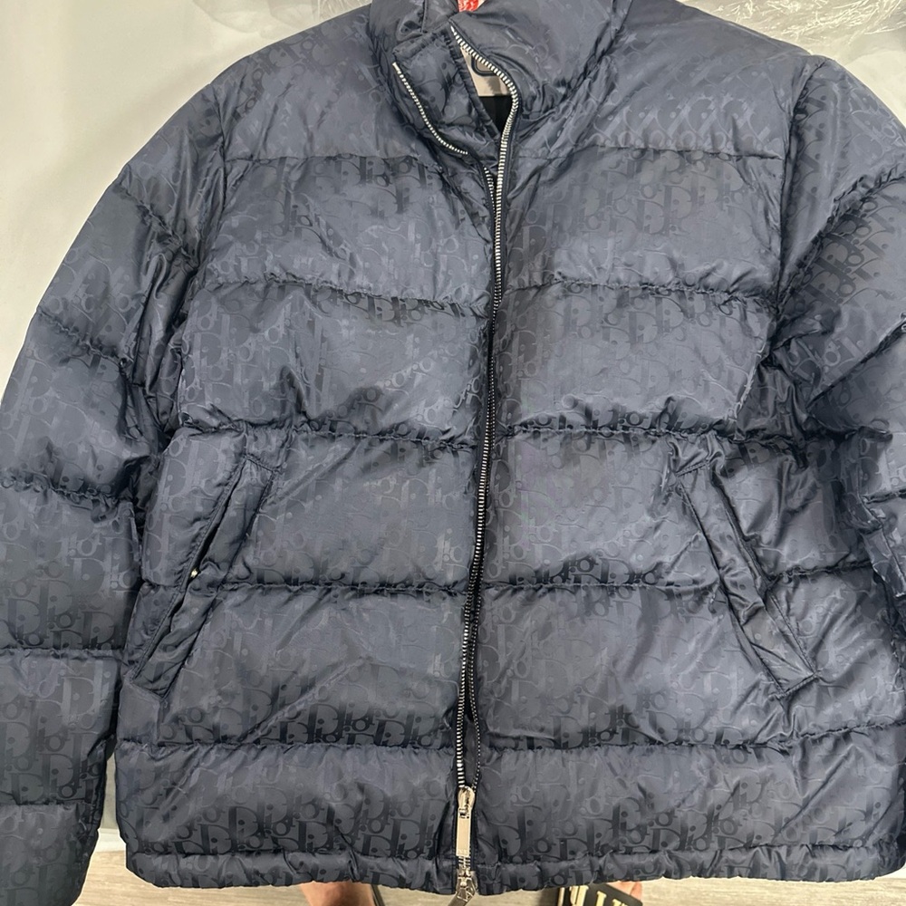 Dior Navy Puffer Jacket